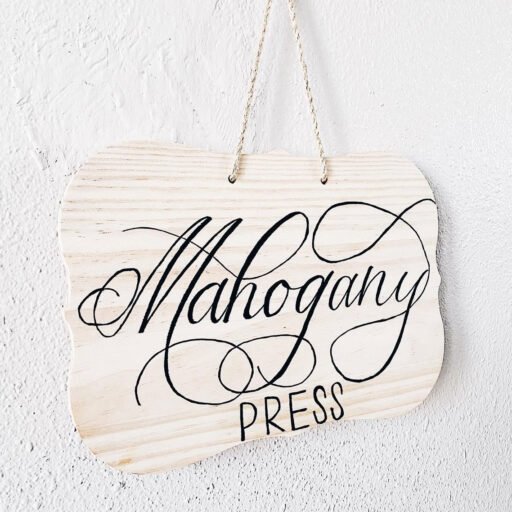 mahogany press logo
